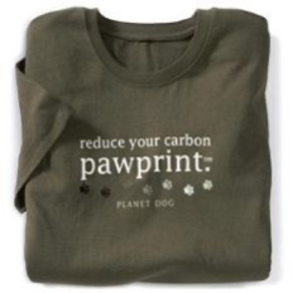 Planet Dog Paw-print Organic Cotton Graphic Tee